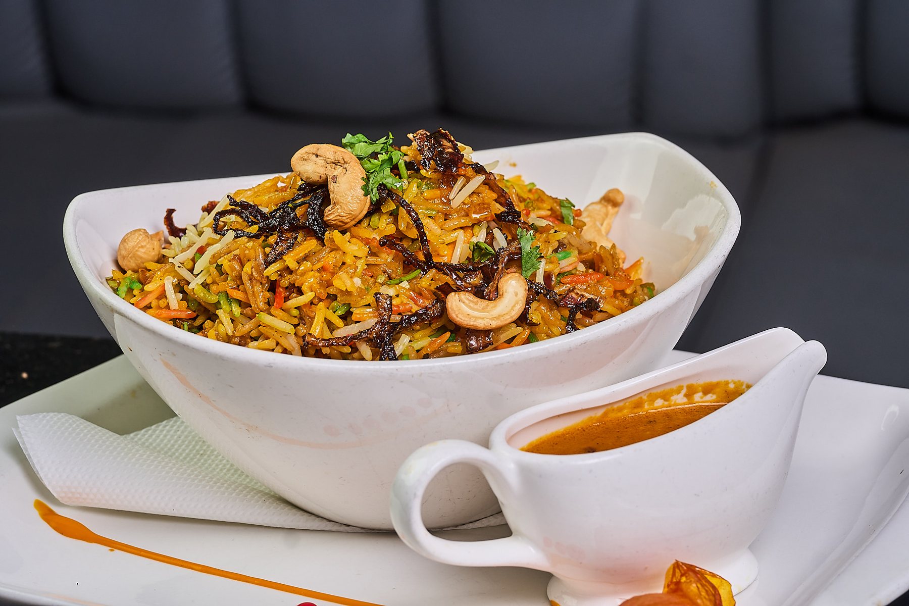 Villa fried rice with cashews